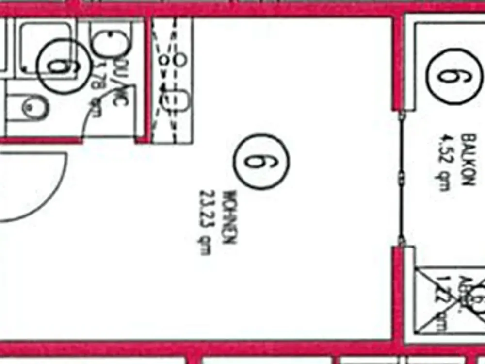 Südterrasse mit Blick, 1-Zimmer-Wohnung in Stuttgart-Möhringen