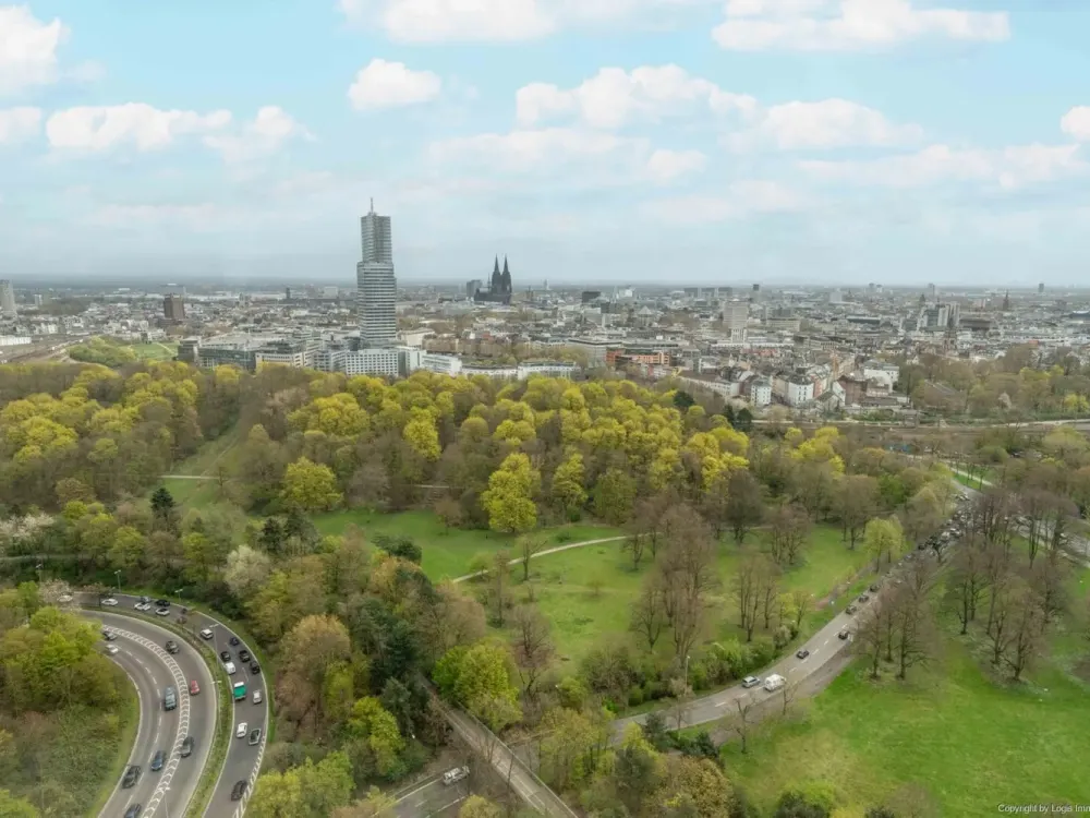 Voll möbliertes 15 m² WG-Zimmer - 4er WG - in Köln-Ehrenfeld, Ausblick im 9. OG!