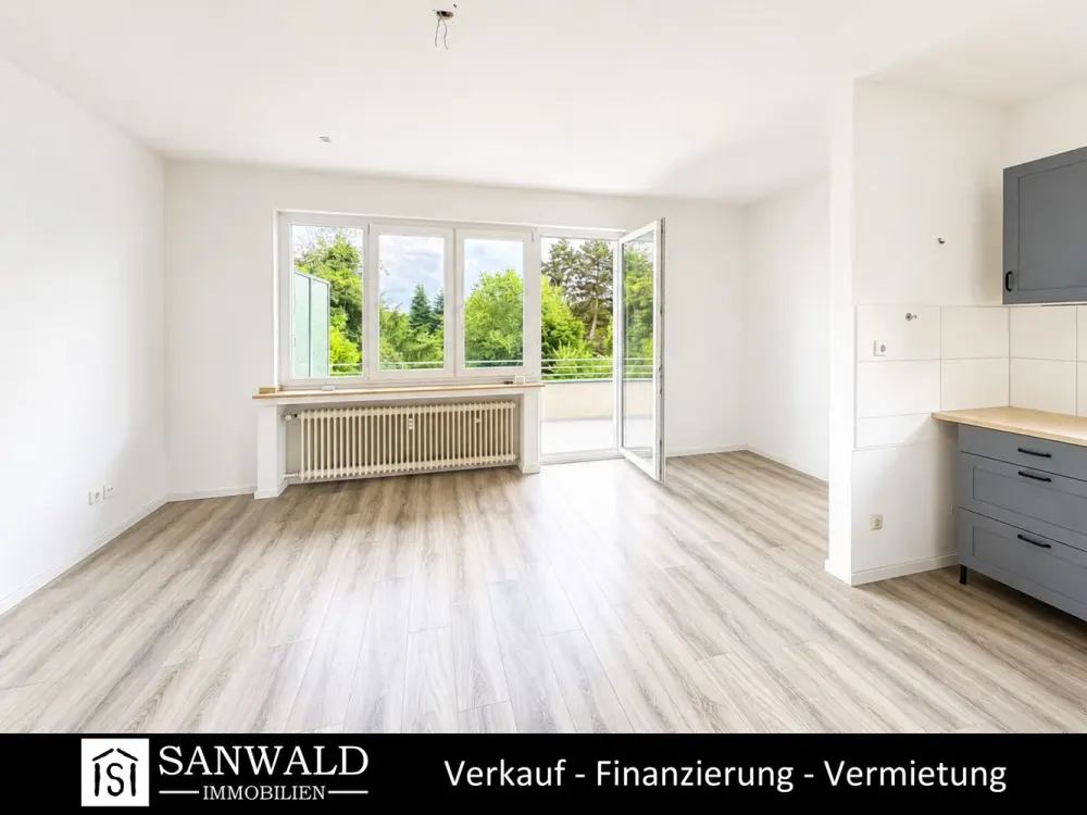 Perfekte 1-Zimmer-Wohnung mit Balkon
