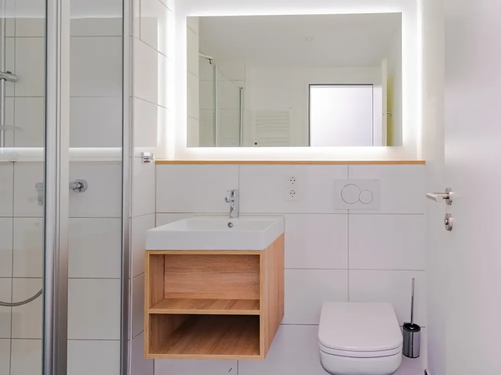 möbliertes Apartment in Berlin Mitte- Fitnessraum im Haus