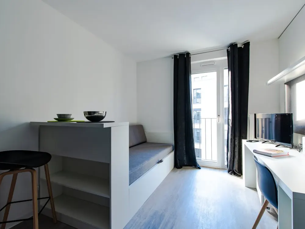 möbliertes Apartment in Berlin Mitte- Fitnessraum im Haus