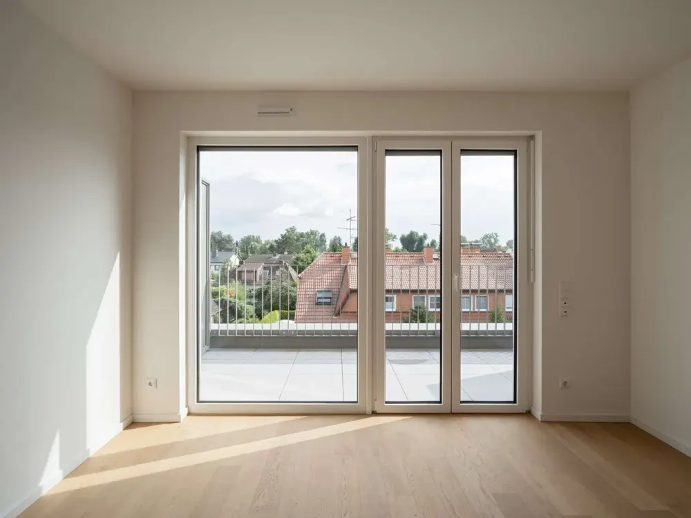 Neubau Komfort: Exklusive geräumige 3 Zi. Whg. mit Balkon und 2 Badezimmer