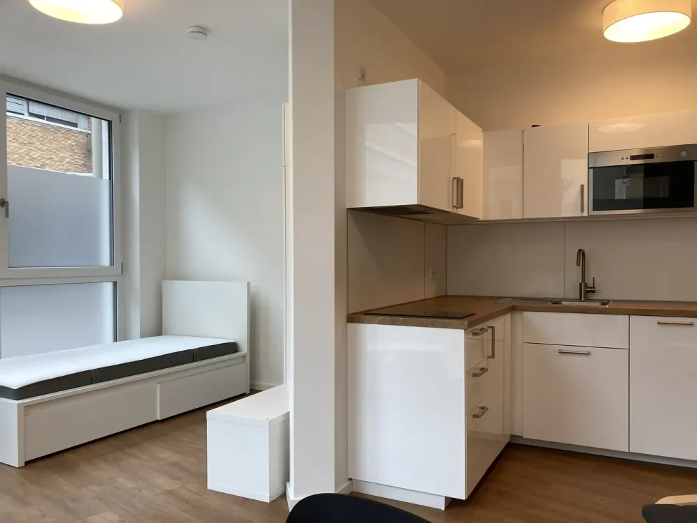 *2 Monate Mietfrei* - Möblierte 1-Zimmer Wohnung - Homeofficefläche - Top Lage - inkl. Stellplatz