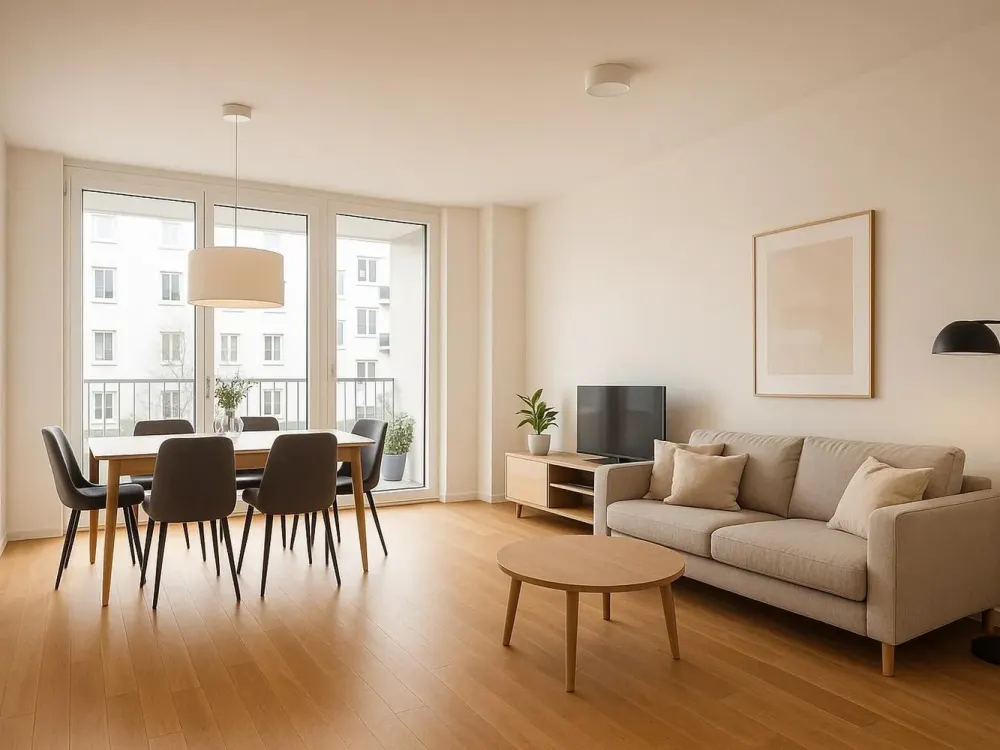Exklusive 4-Zimmer-Wohnung in Frankfurt-Harheim +Garten+Küche!