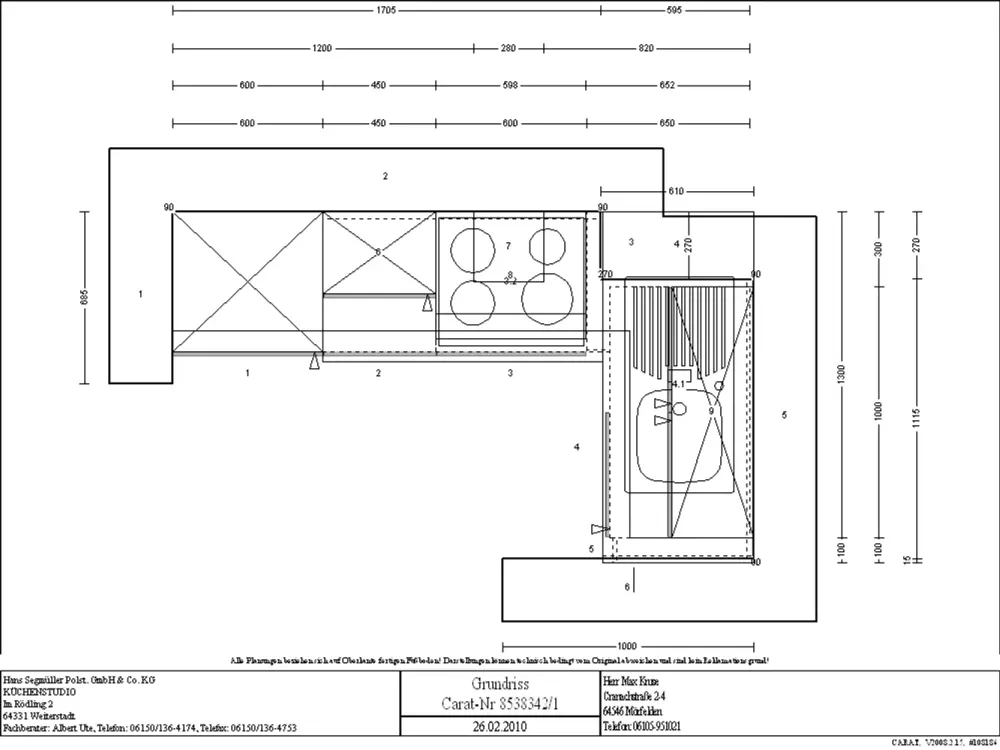 1,5 Zimmer Studio Appartement