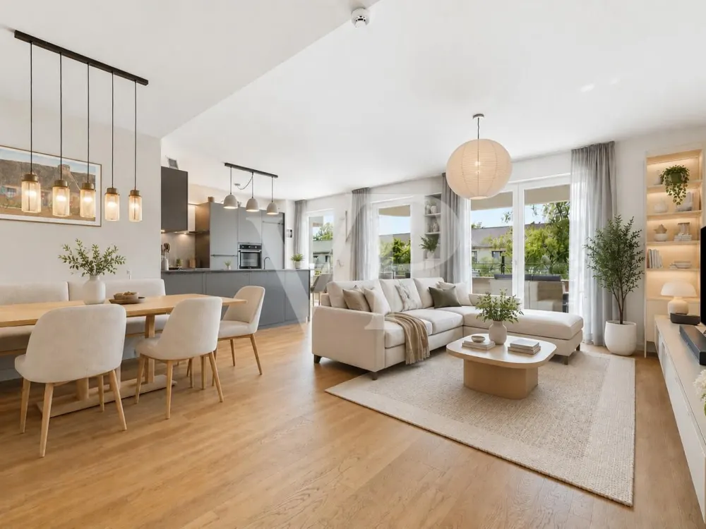 Modern 4-Room Apartment with High-End Features
