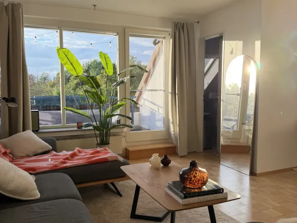 2-Room Apartment in Neuss-Meertal, Sunny Terrace, Green View & Underground Parking