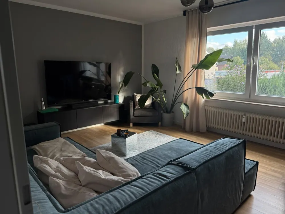 Ruhige 2 Zimmer Wohnung 50qm Erdgeschoss Küche
