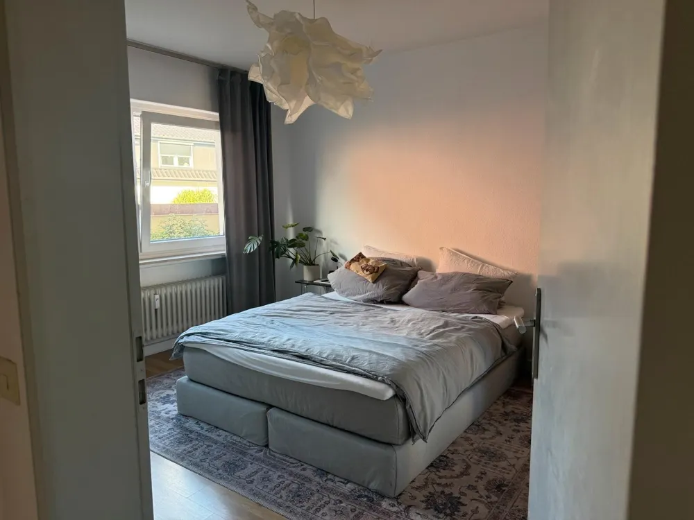 Ruhige 2 Zimmer Wohnung 50qm Erdgeschoss Küche