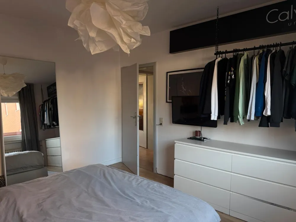 Ruhige 2 Zimmer Wohnung 50qm Erdgeschoss Küche