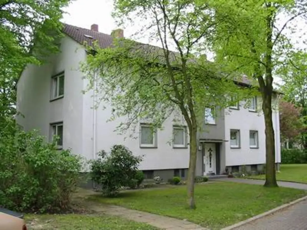 3-Zimmer-Wohnung in Kamen Methler - Balkon - Bad mit Dusche und Fenster