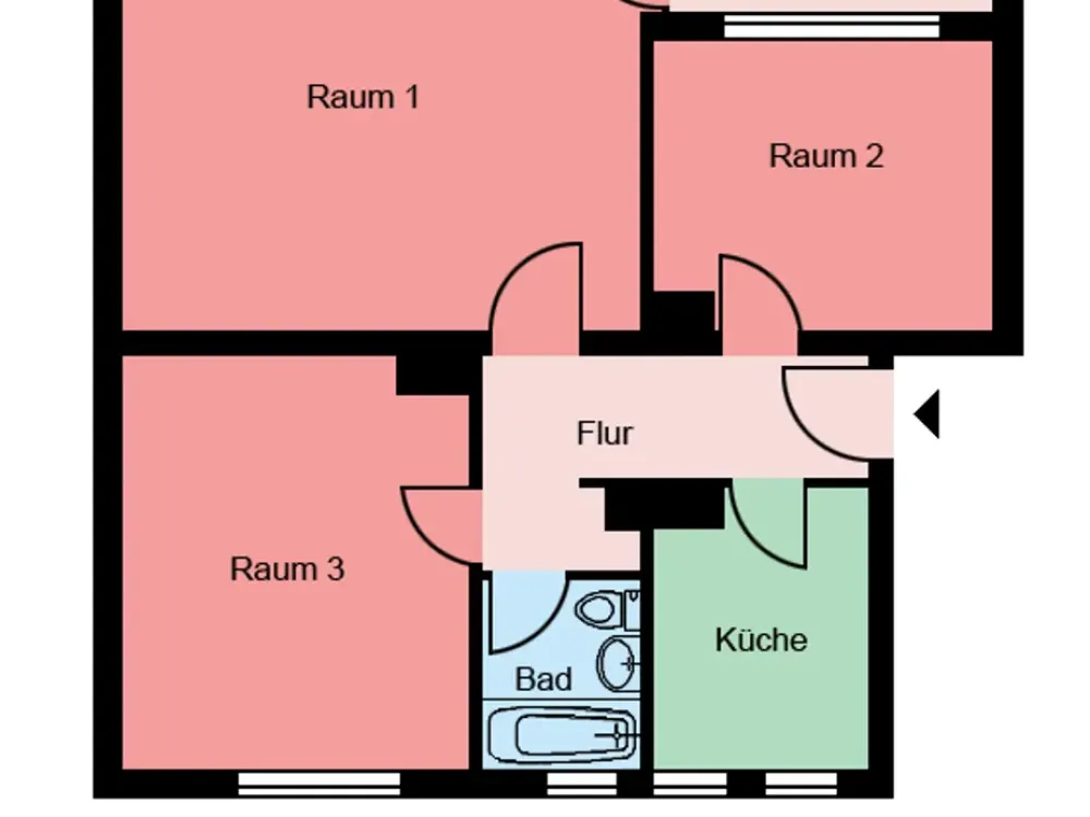 Schöne 3-Zimmer-Wohnung in Iserlohn Gerlingsen - Frei ab 01.10.1026