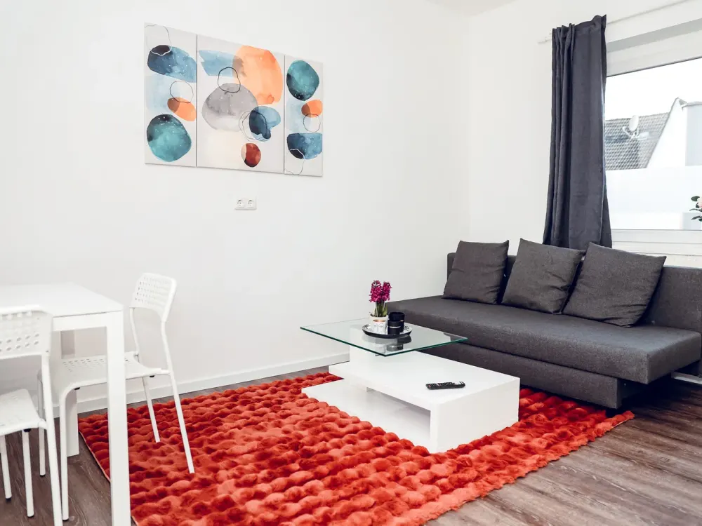 Möblierte 2-Zimmer-Wohnung in guter Lage von Bochum zu vermieten
