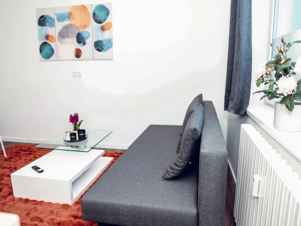 Möblierte 2-Zimmer-Wohnung in guter Lage von Bochum zu vermieten