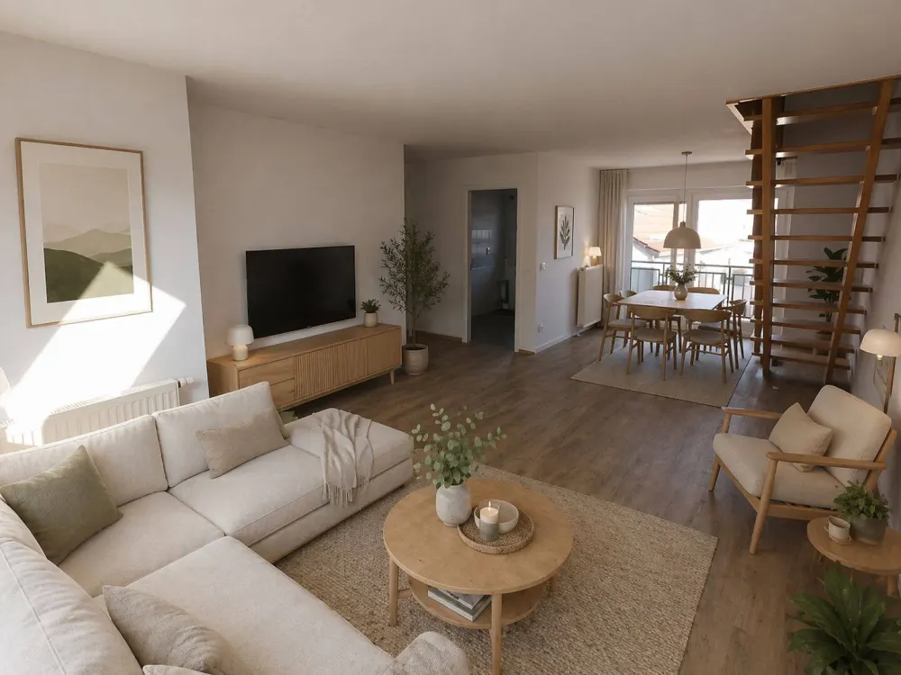 D16808 +++ 2 Balconies + very spacious 4-room apartment + city center +++