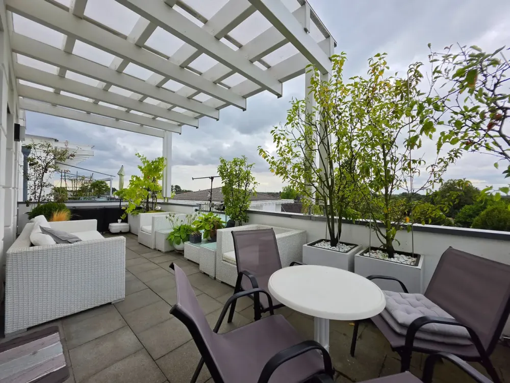 Exclusive Penthouse with Private Elevator and Spacious Roof Terrace