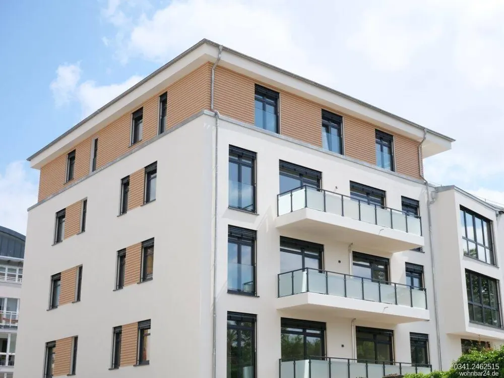 Gohlis [] barrierefreie Wohnung [] 4 Raum [] ab 01.10.2026 [] Balkon [] Aufzug [] Garagen-Platz []