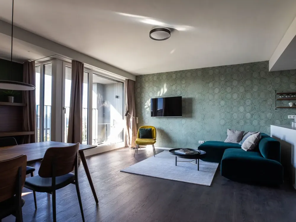 #behomie: Möbliertes Wohnen im Medienhafen mit All Inclusive Miete #zuhause