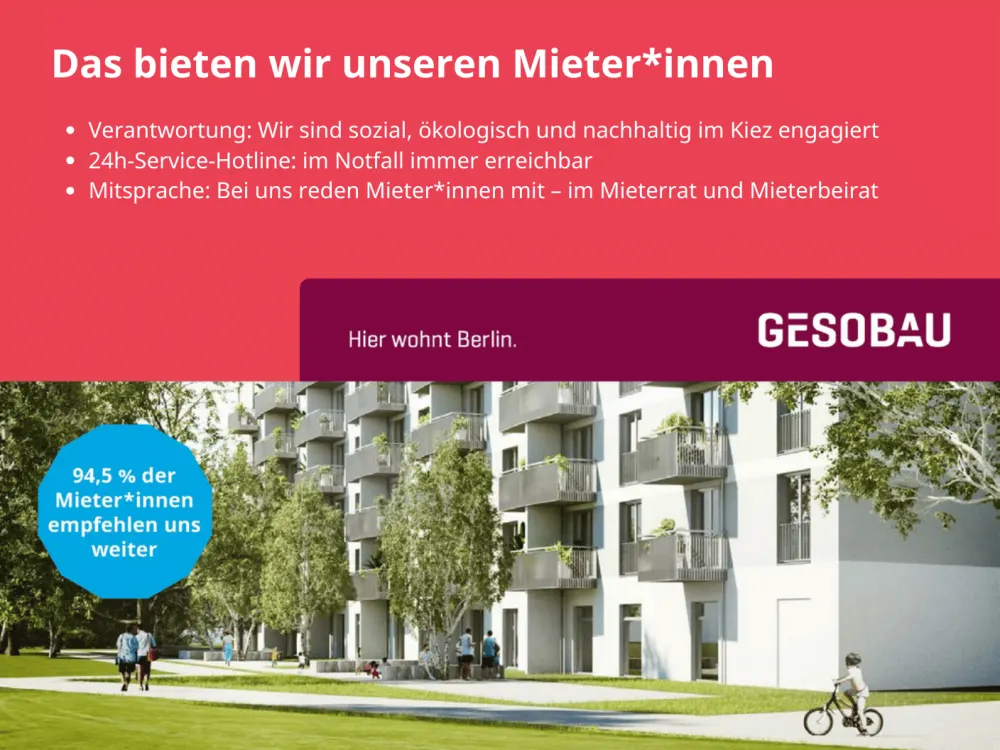 Ohne WBS - Gepflegte und helle Wohnung in der Kündigungsfrist