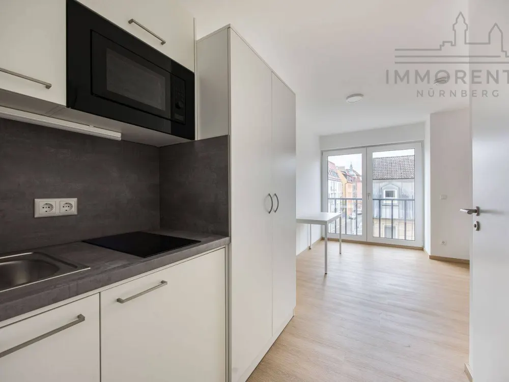 Modern wohnen im NEUBAU: Möbliertes 1-Zimmer-Apartment im Erstbezug