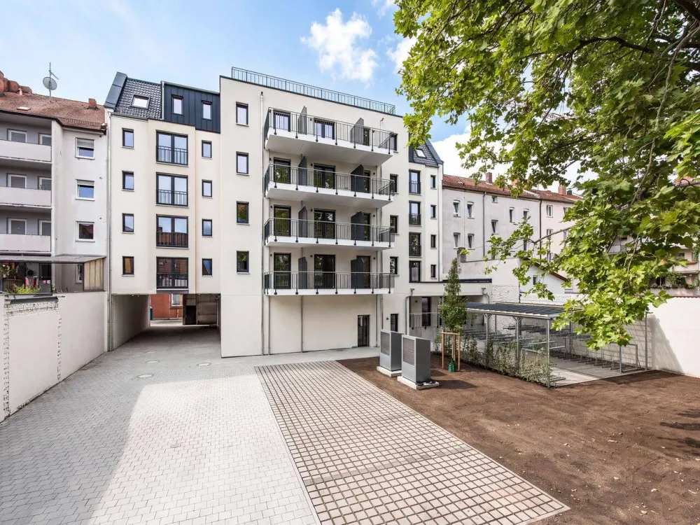 Modern wohnen im NEUBAU: Möbliertes 1-Zimmer-Apartment im Erstbezug