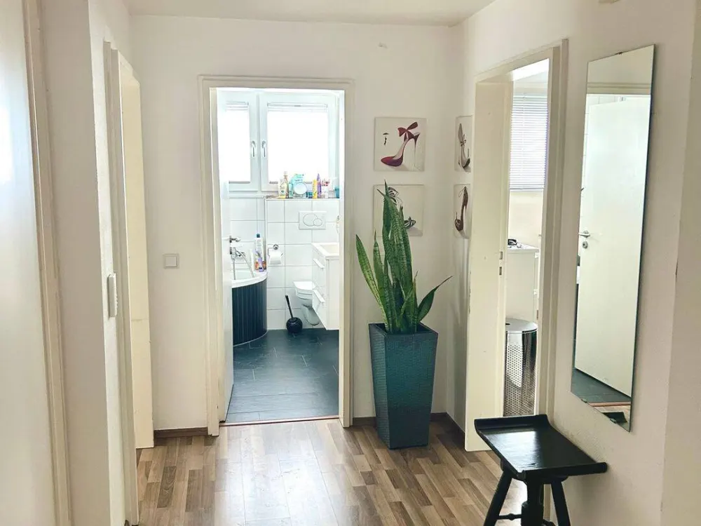 Bright 3-Room Apartment with Balcony in Saarbrücken-Bischmisheim