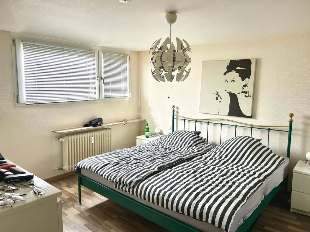 Bright 3-Room Apartment with Balcony in Saarbrücken-Bischmisheim