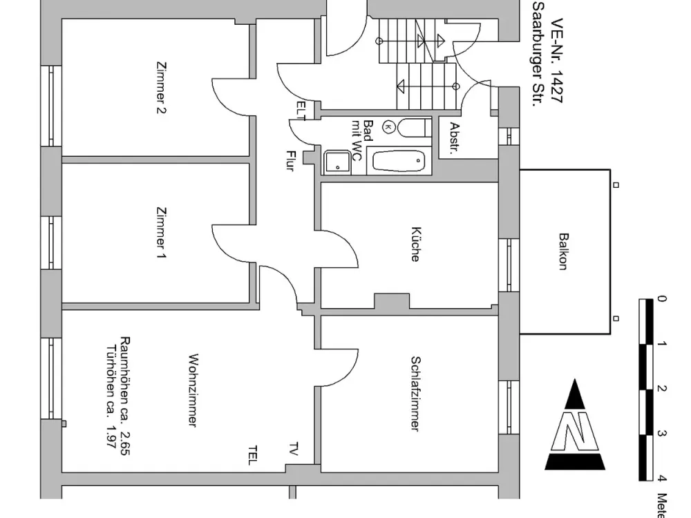 4-Zimmer Wohnung in Bremen-Sebaldsbrück