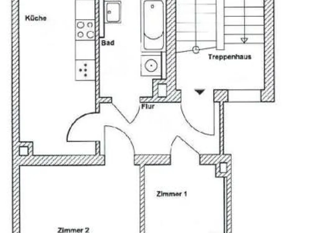Günstige 2-Zimmer-Wohnung - Zentrumsnah!