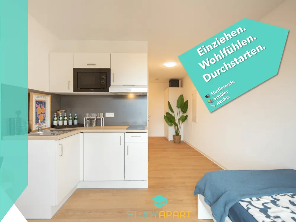 Dein Start ins Studium, Apartment mit allem, was du brauchst I WE 3.01