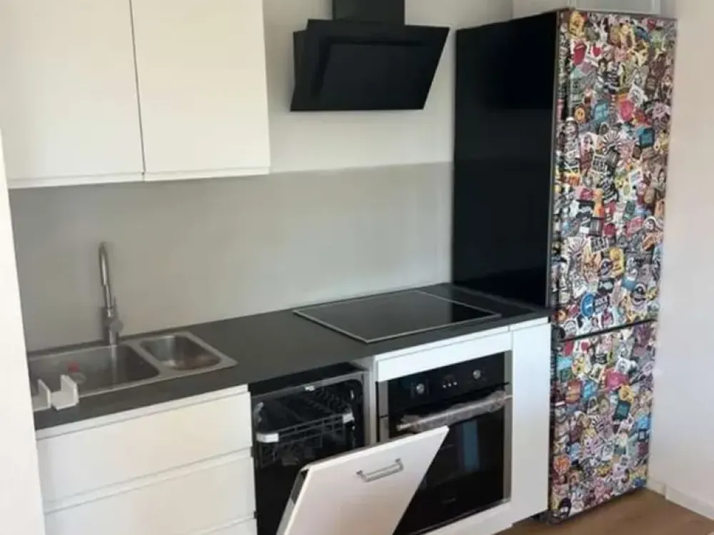 Möbelierte 1-Zimmer Wohnung mit Balkon, WLAN Tiefgarage Wifi Zentral Klimaanlage ENGLISH