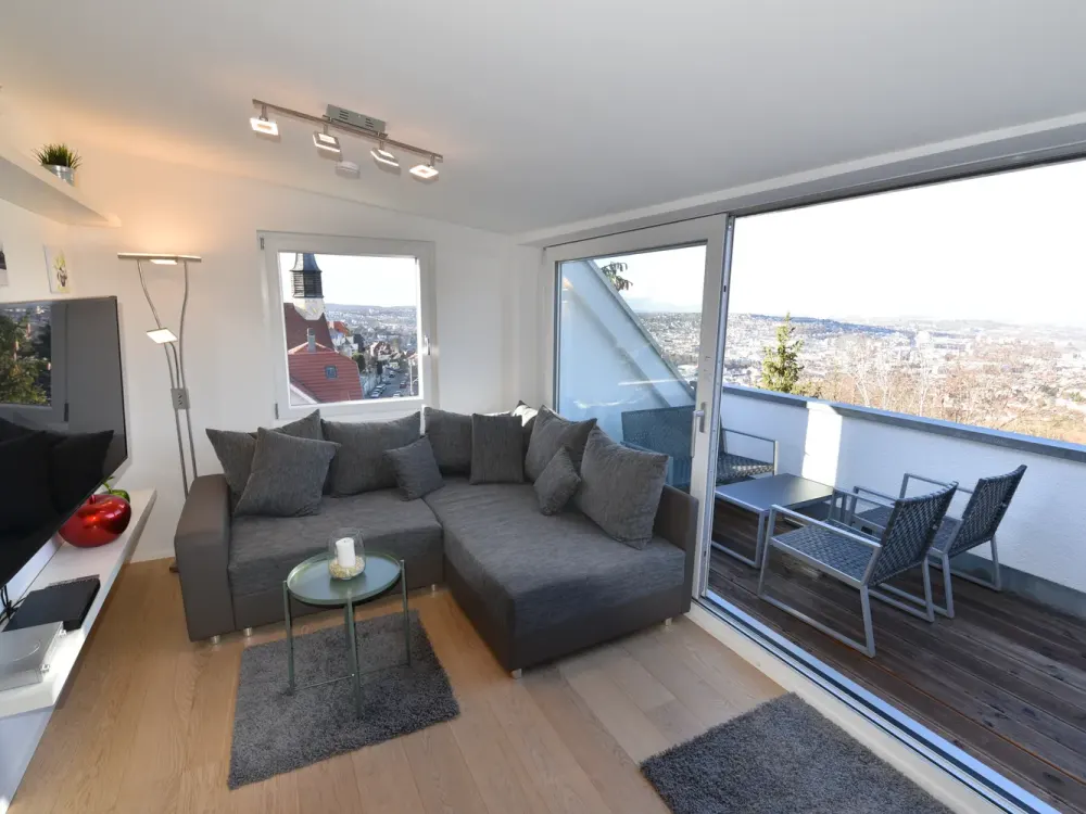 Möbliertes Luxus-Apartment über der Stadt - Auf dem Haigst