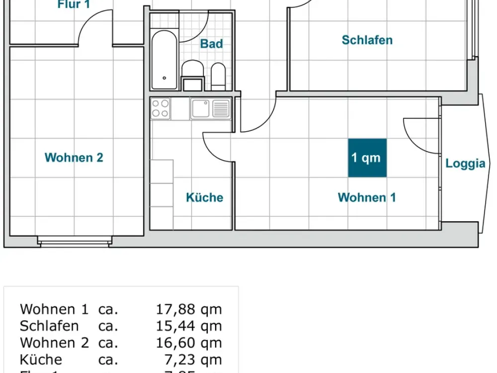 A family-friendly 3-room apartment with balcony and elevator is waiting for you! Rental from mid-09