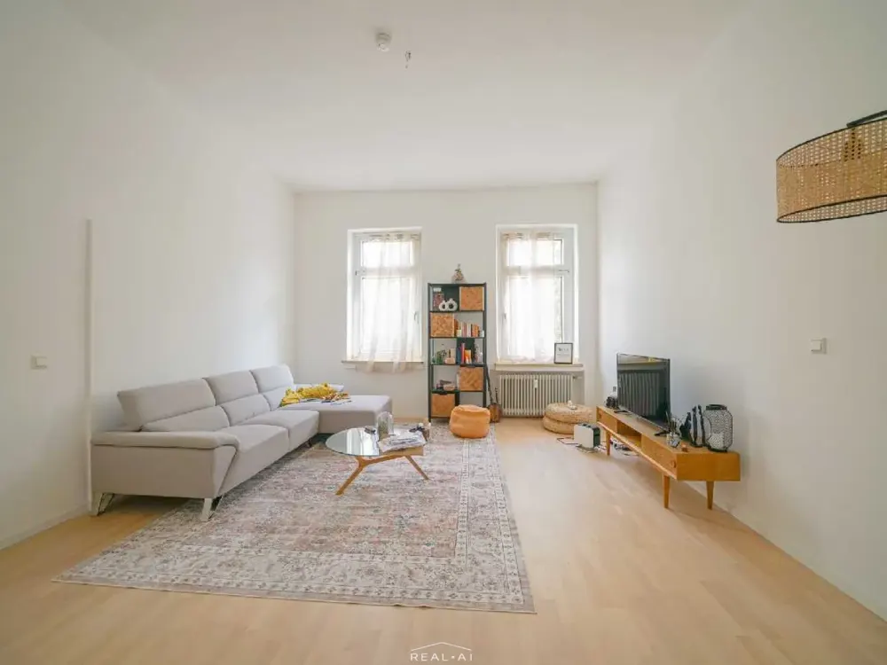 Stilvolle 3-Zimmer-Altbauwohnung in zentraler Lage von Pempelfort mit EBK