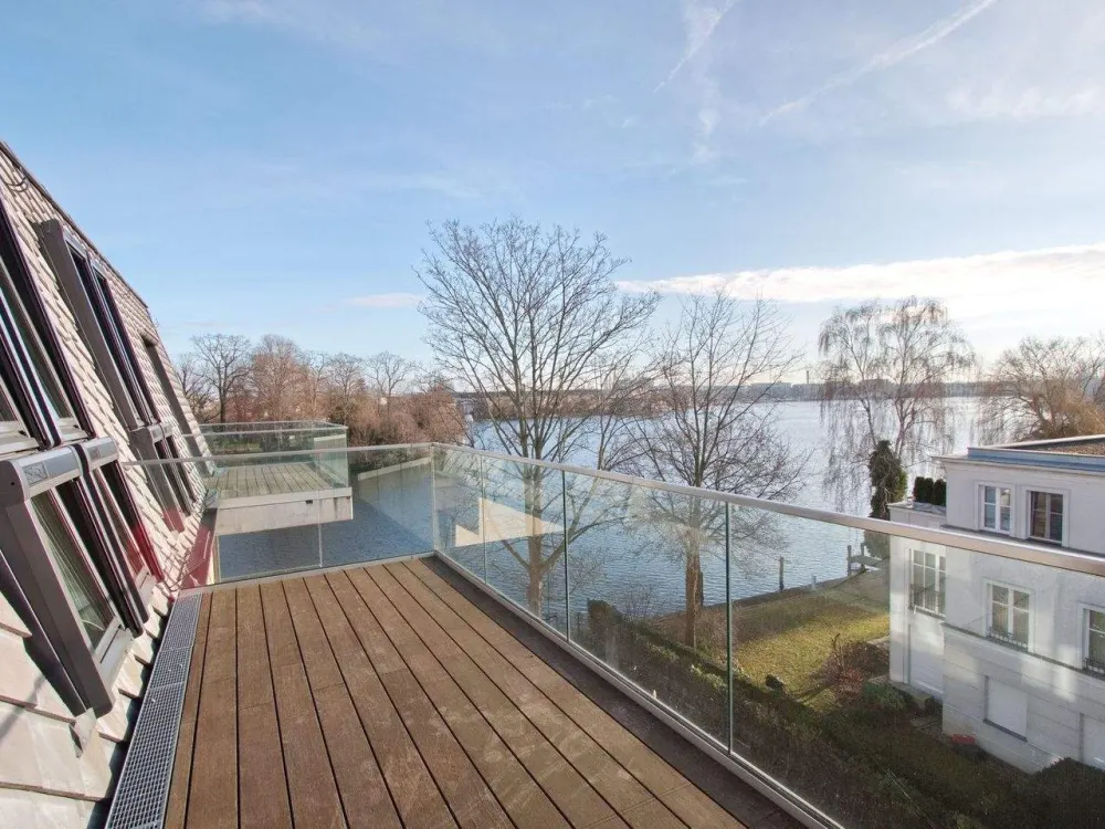 Dahme & König - Penthouse in direkter Wasserlage und Blick auf die Schlossinsel