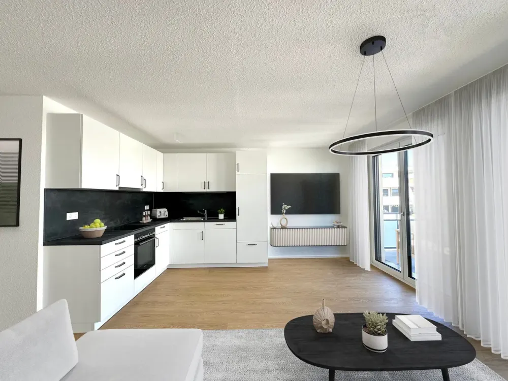 Penthousewohnung mit 2 Zimmern und Dachterrasse