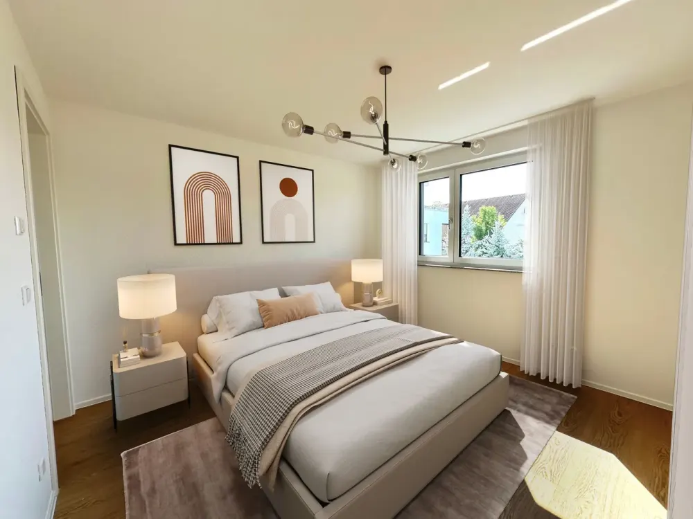 Penthousewohnung mit 2 Zimmern und Dachterrasse