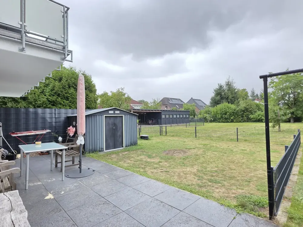Traumhafte Erdgeschosswohnung mit Garten, Terrasse, 3 Zimmern und 2 Stellplätzen in Stuhr!