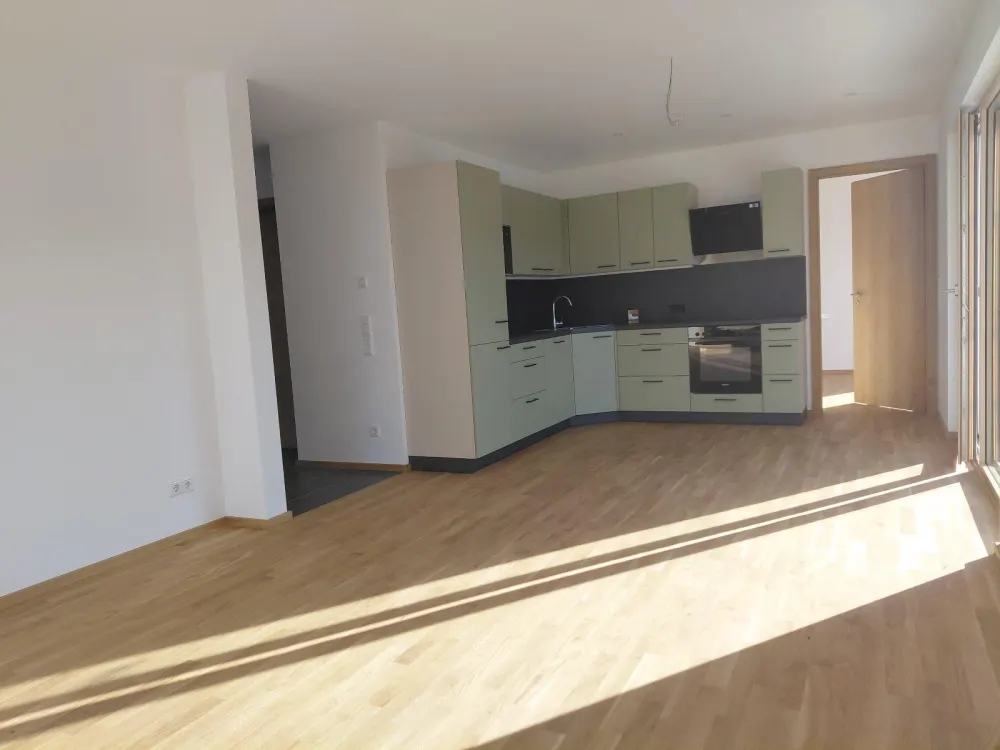 Vermietung 4,5 Zimmer Baufritz Wohnung mit 114 m2 Garten und EBK