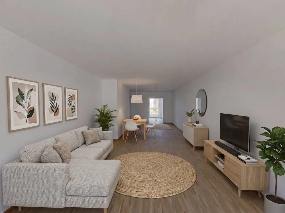 Modernes Wohnen in Kronsrode: 3-Zimmer-Terrassenwohnung mit EINBAUKÜCHE