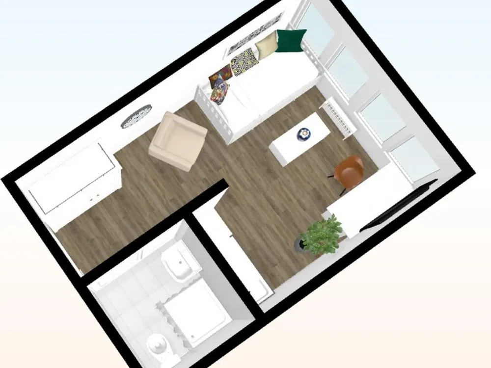 All-Inclusive Pendler/Studentenwohnung mit Internet und Stellplatz