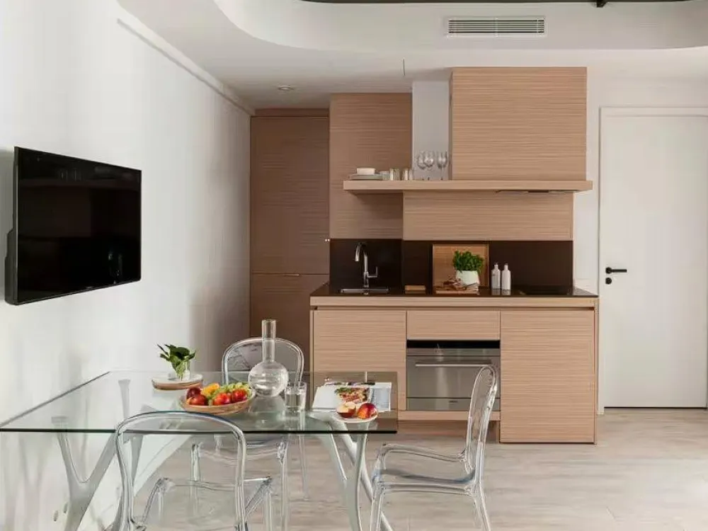 Moderne 1-Zimmer-Wohnung mit stilvollem Interieur
