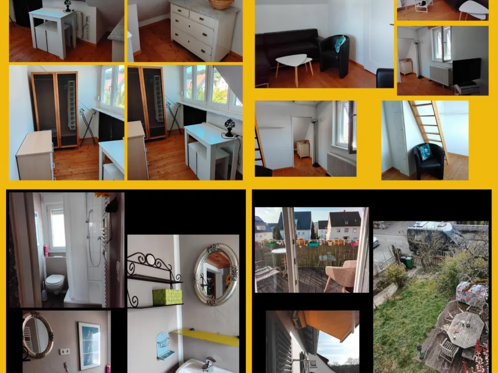 1,5 Zimmer + eigenes Bad / KÜCHENMITBENUTZUNG inkl ALLE NK 1 Pers