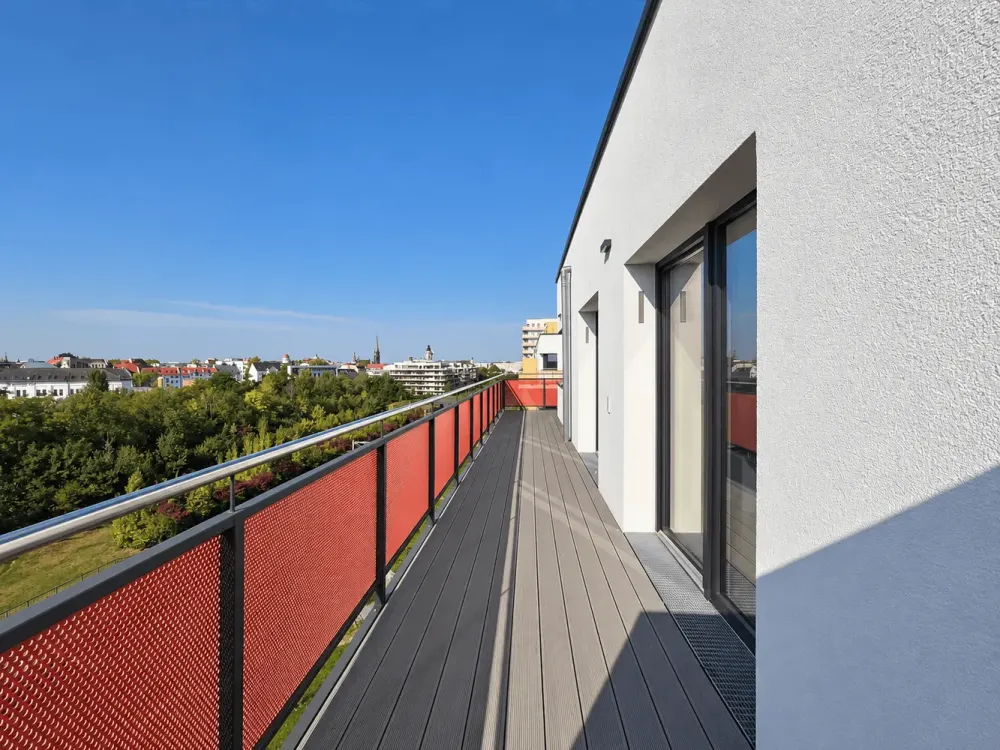 NEW BUILDING AT NEUER PARK | Your new home with a dream balcony of around 115 m²