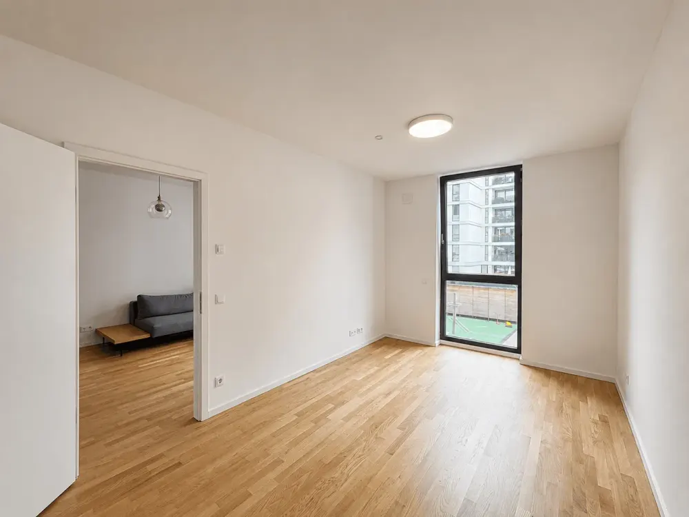 *Teilmöblierte* 2-Zimmer Neubauwohnung am Velodrom