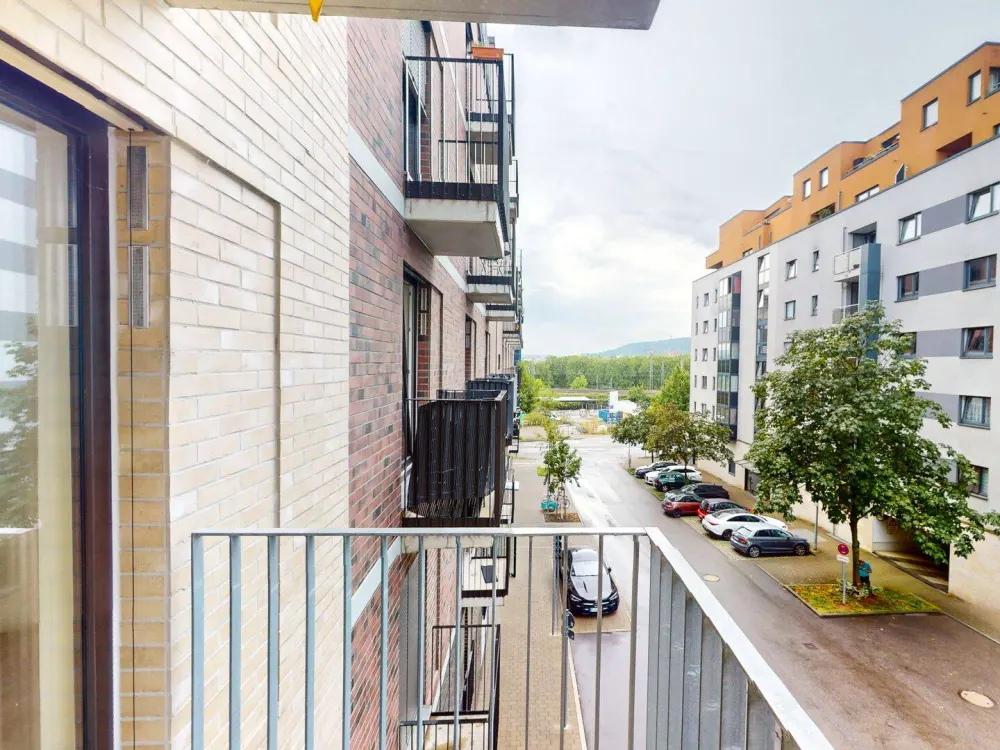 Wohnen im neuen Rosenstein-Quartier: 3 Zimmer mit 2 Balkonen