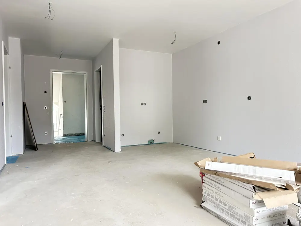 Gartenidylle im Zentrum: barrierefreie 2-Zimmer-Wohnung mit Garten