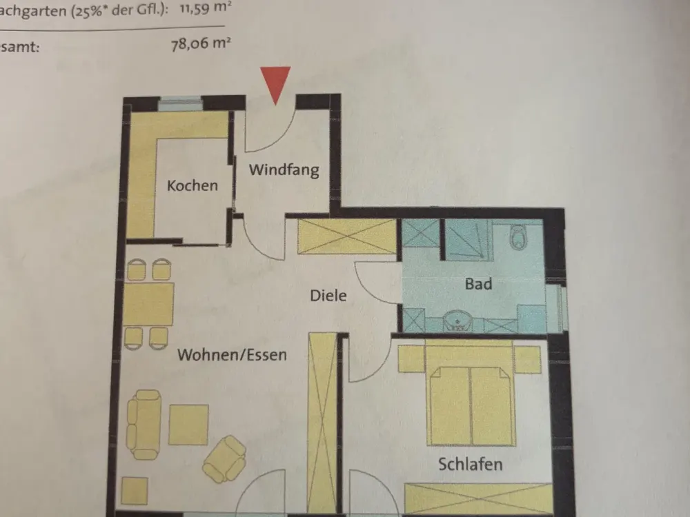 High-quality penthouse apartment with large terrace