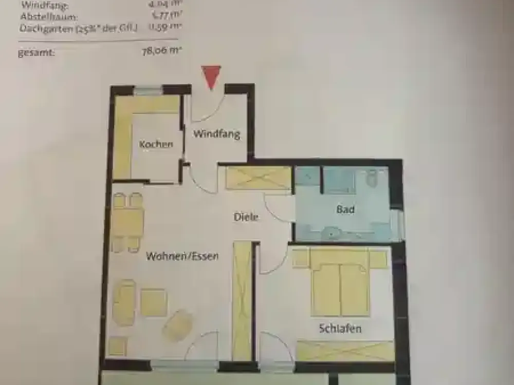 High-quality penthouse apartment with large terrace