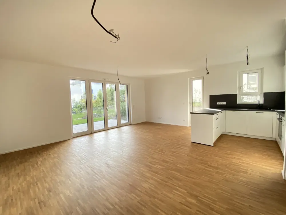 Vierzimmer-Gartenwohnung mit Sonnenterrasse - Stadtgärten Bad Vilbel